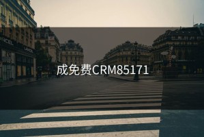 成免费CRM85171